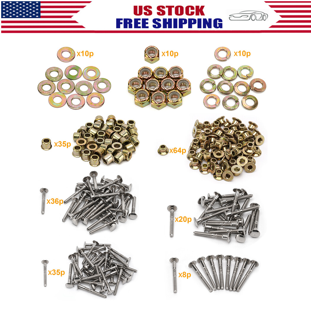 Stainless Steel Bolt Kit for Hood Grille Surround Fits Peterbilt 379