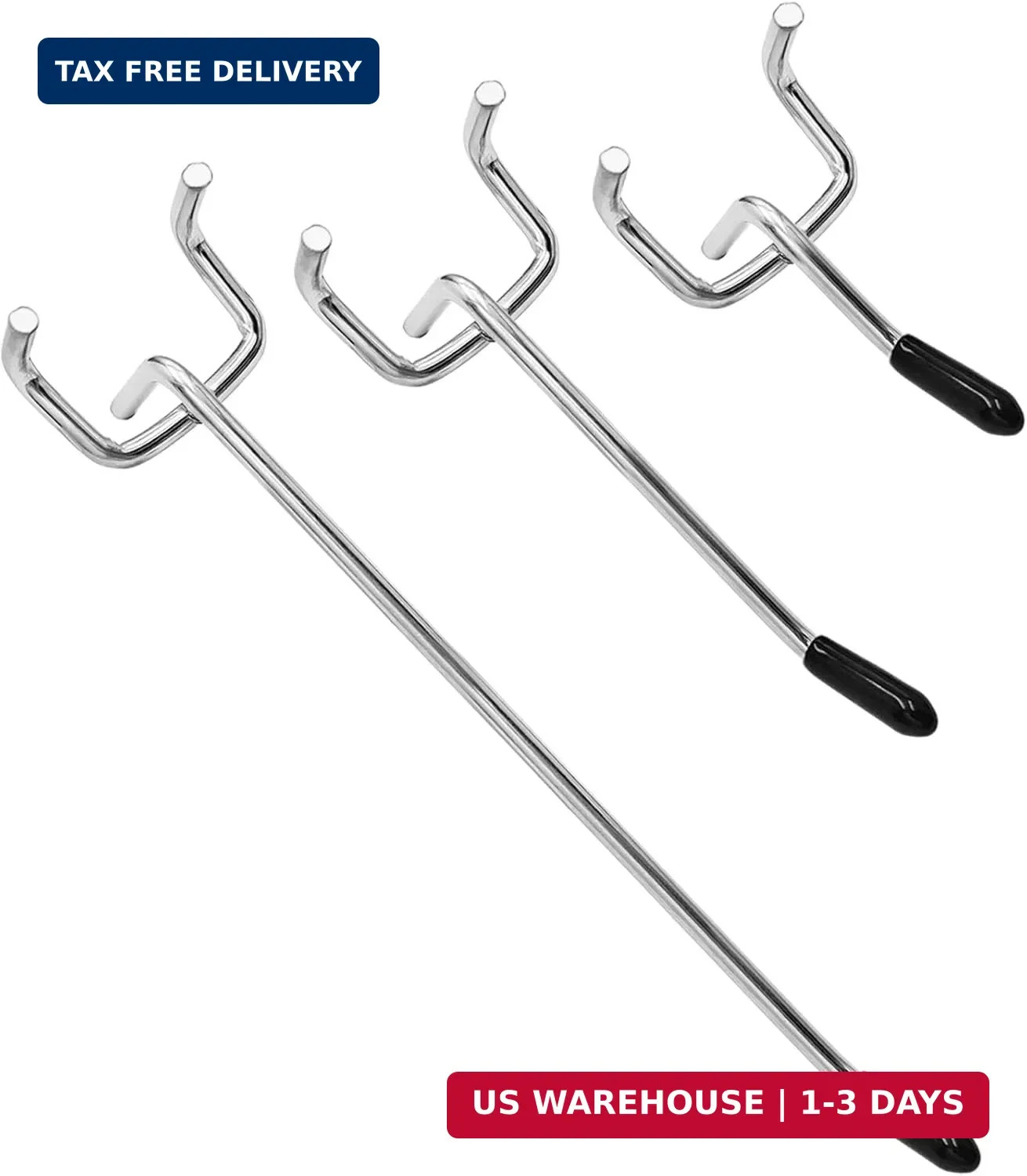 Pegboard Hooks Pegboard Accessories,2 inch,4 inch,8 inch,Pegboard Organizer Kit