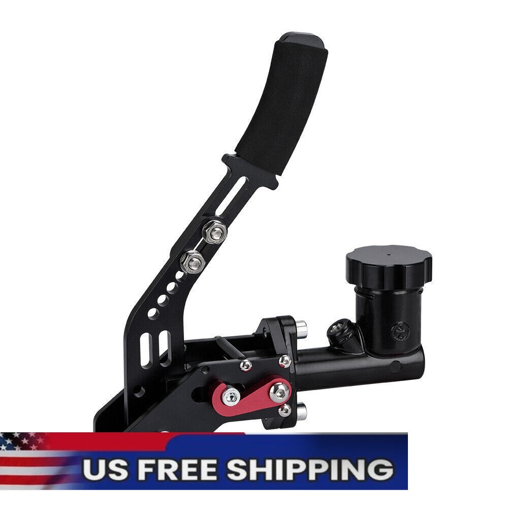 Hydraulic Handbrake Drift Gear Lever w/ Oil Can Tank Hydro E-Brake Racing Black