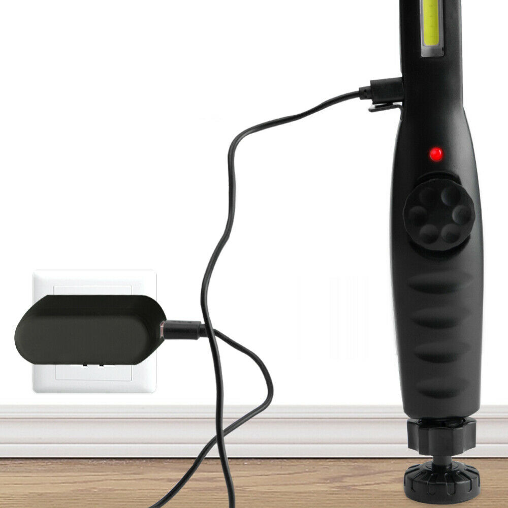 2PC 90000LM COB LED Work Light Flashlight Magnetic Base Rechargeable Torch Lamp