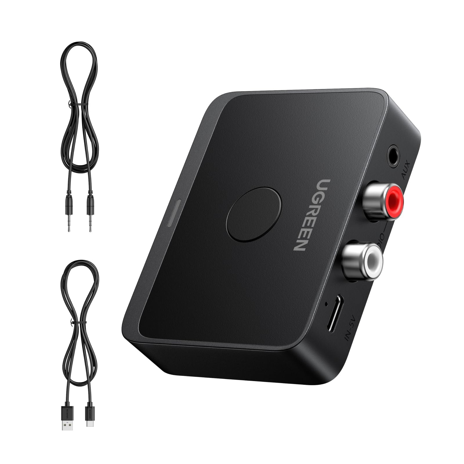 UGREEN Bluetooth 6.0 Receiver with LDAC, Hi-Res Wireless Audio Adapter with...