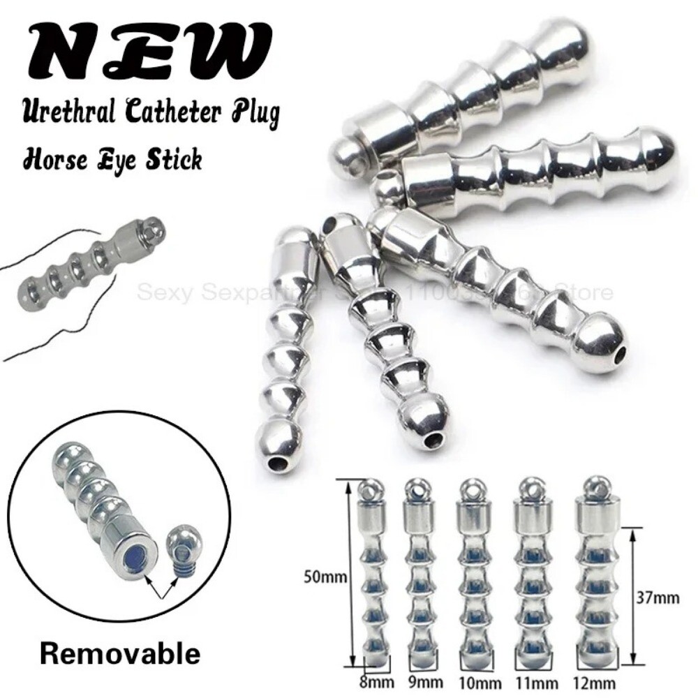 2024 Male Stainless Steel Dilator Penis Urethral Penis Sound Plug MALE Toys NEW