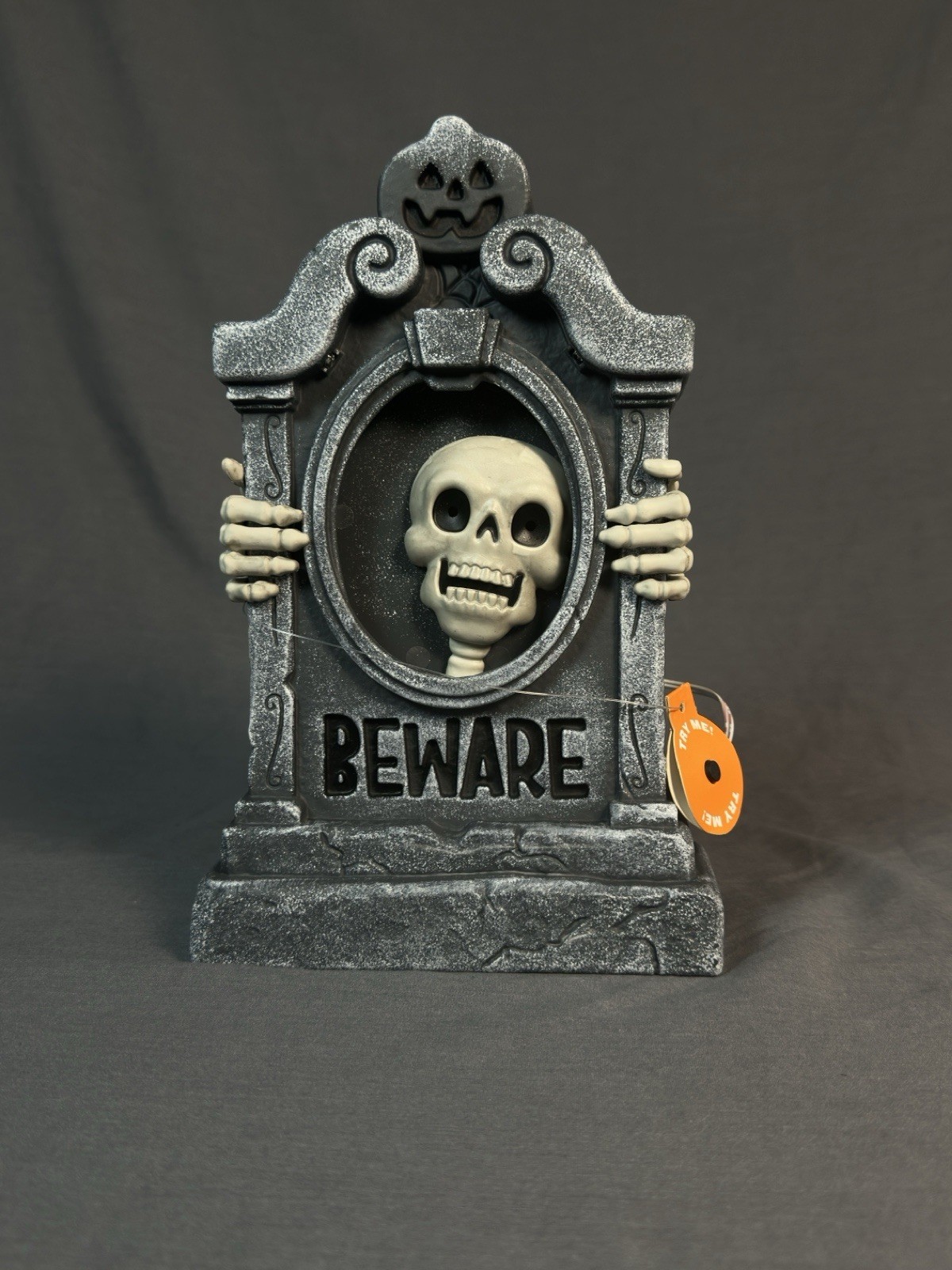 PAC Animated Skeleton Tombstone Halloween Lights & Sounds Table Top Target