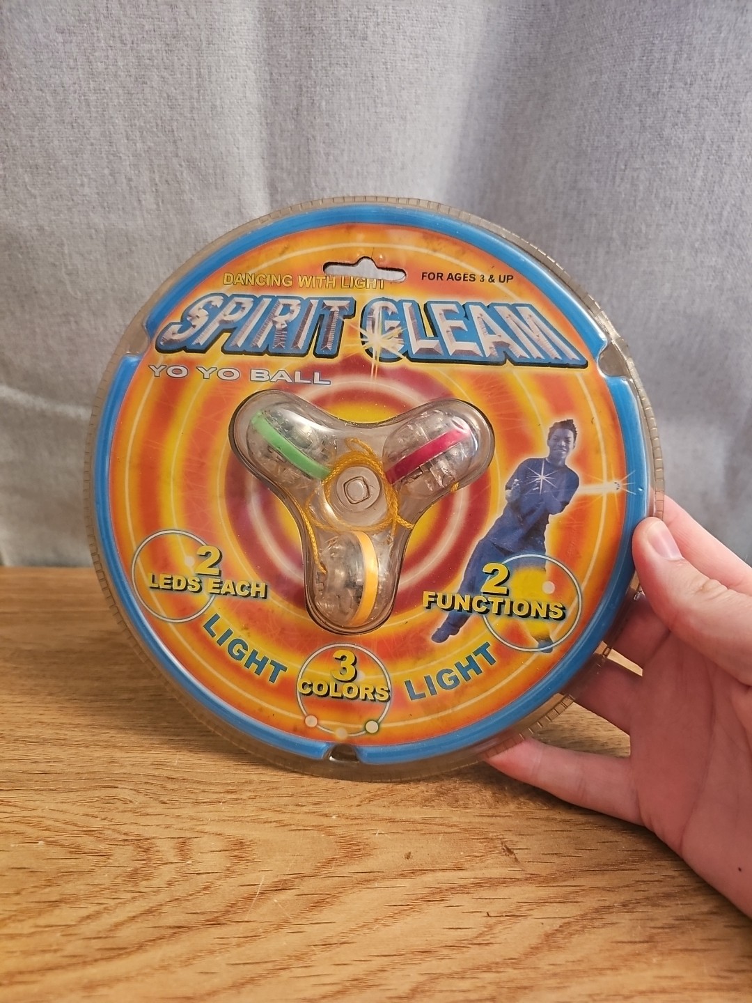 Vintage Retro Spirit Gleam Yo Yo Ball Toy Sealed New Like An Astrojax SATURN