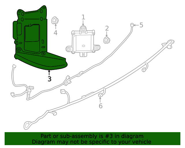 Genuine Mitsubishi Bracket 8639A211