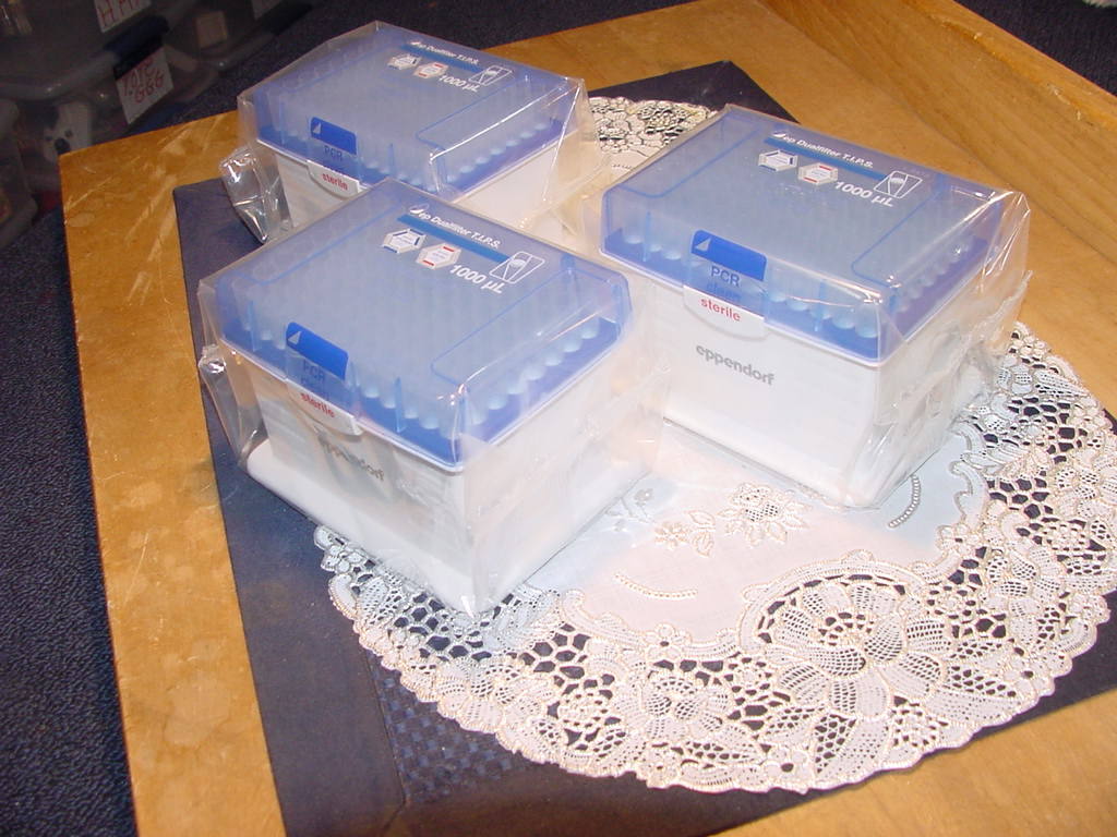 Three (3) Packages Eppendorf SE 0030 078 578 ep Dual Filter T.I.P.S. 50-1000uL