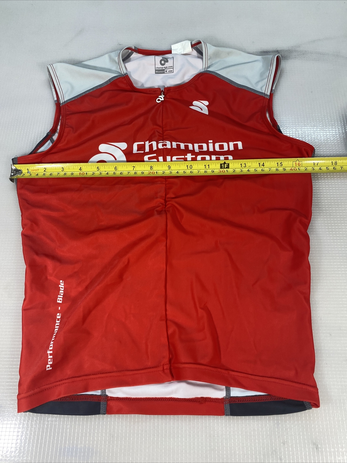 Champion System womens blade tri triathlon top Medium M (8284-38)