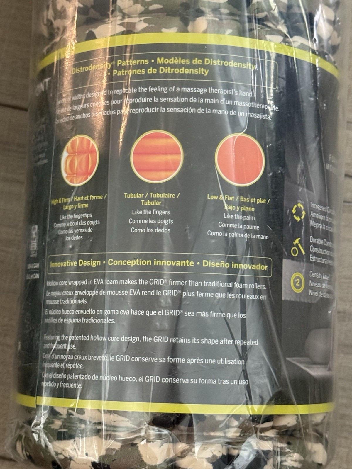 Trigger Point Performance The Grid Revolutionary Foam Roller Camo 00254