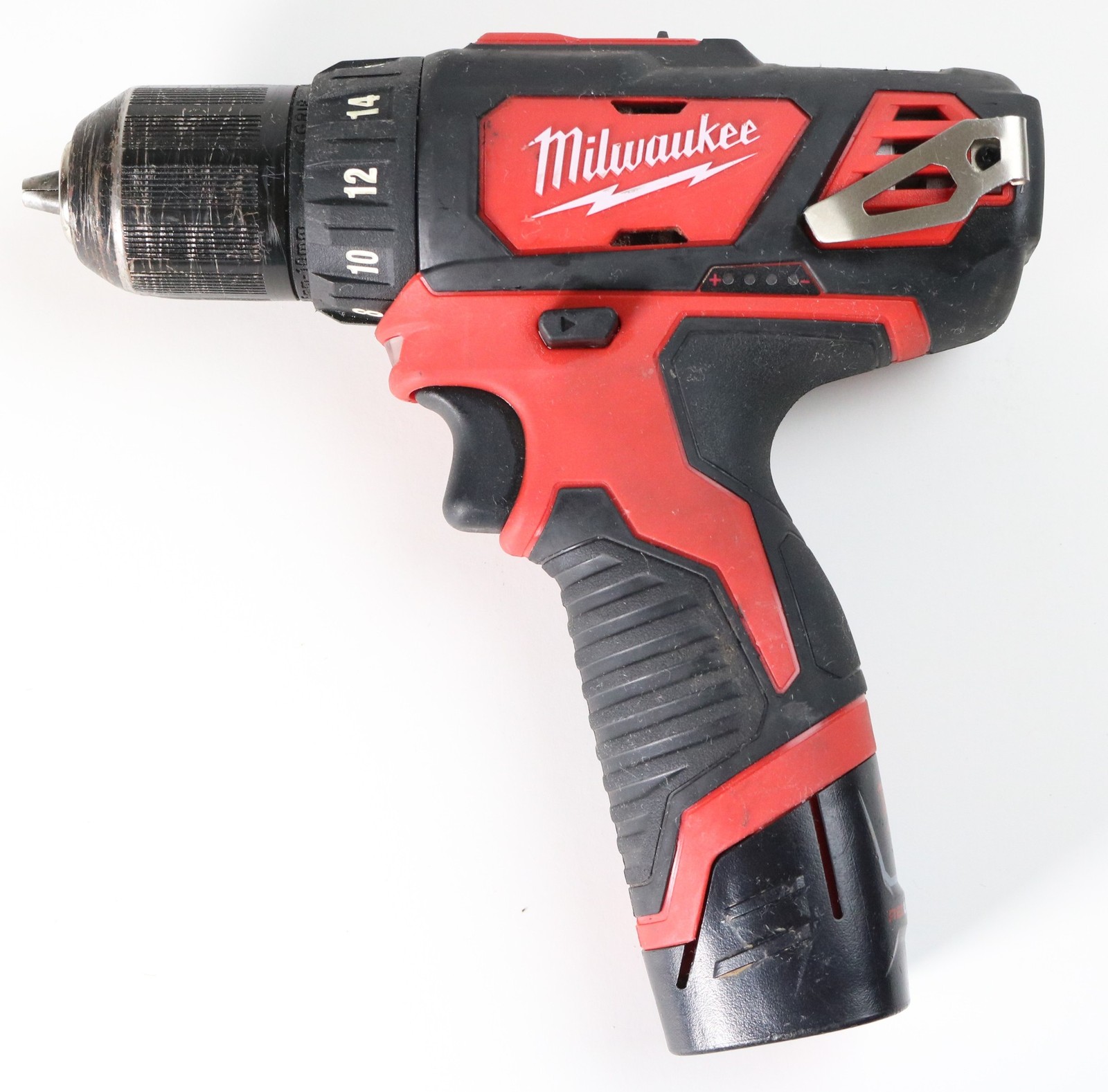 Milwaukee M12 Lithium 12V 3/8" Drill Driver 2407-20 & 1.5 Ah Battery No Charger