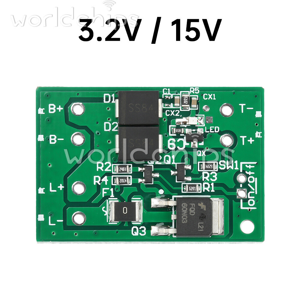 10X 3.2V-15V Solar Light Circuit Control Board Solar Light Controller PCBA Board