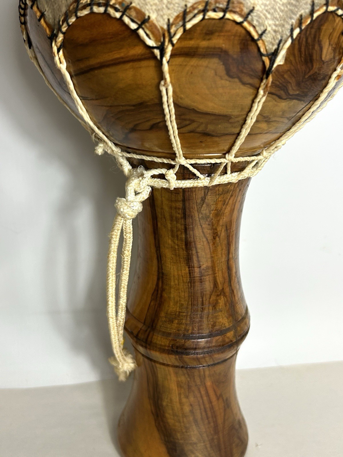 Vintage African Goblet Drum - Percussion Djembe Bongo