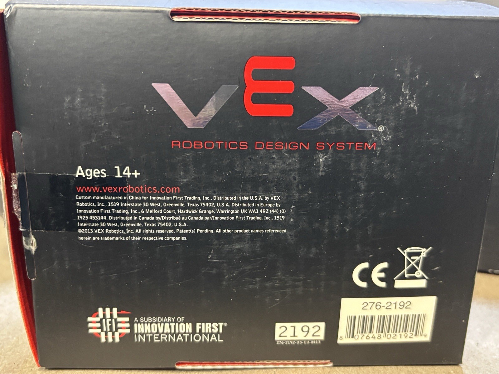 VEX EDR VEXNET Joystick 276-2192 Educational Robotics VEXNET 802.11G