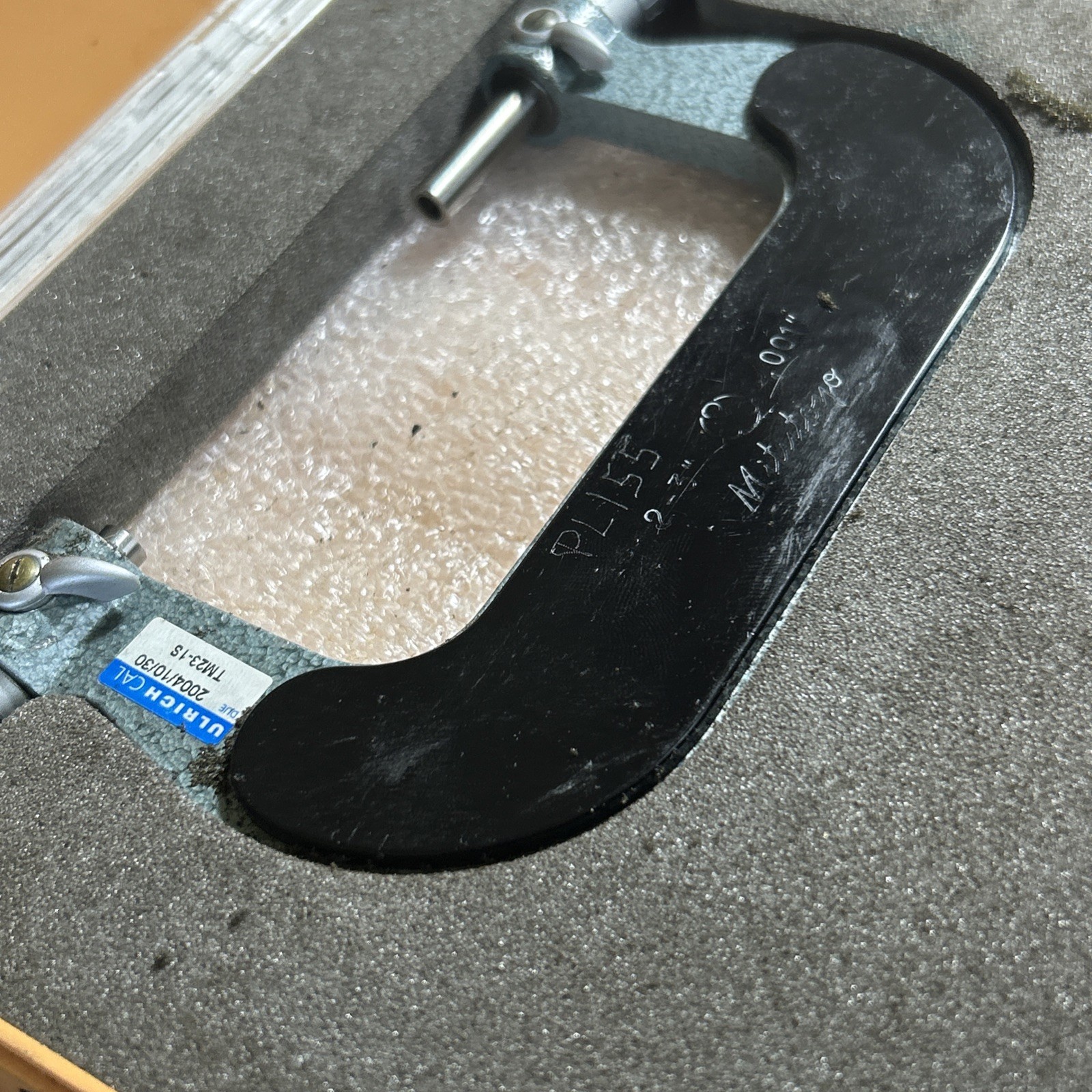 USED MITUTOYO 126-139 2-3" .001" THREAD MICROMETER