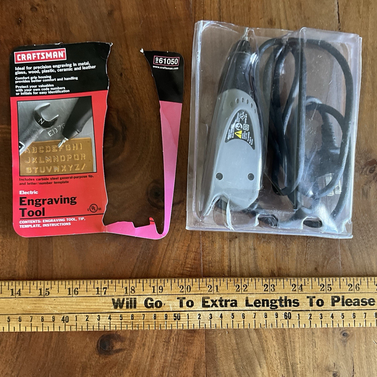 Vintage Sears Craftsman Electric Engraving Tool 61050