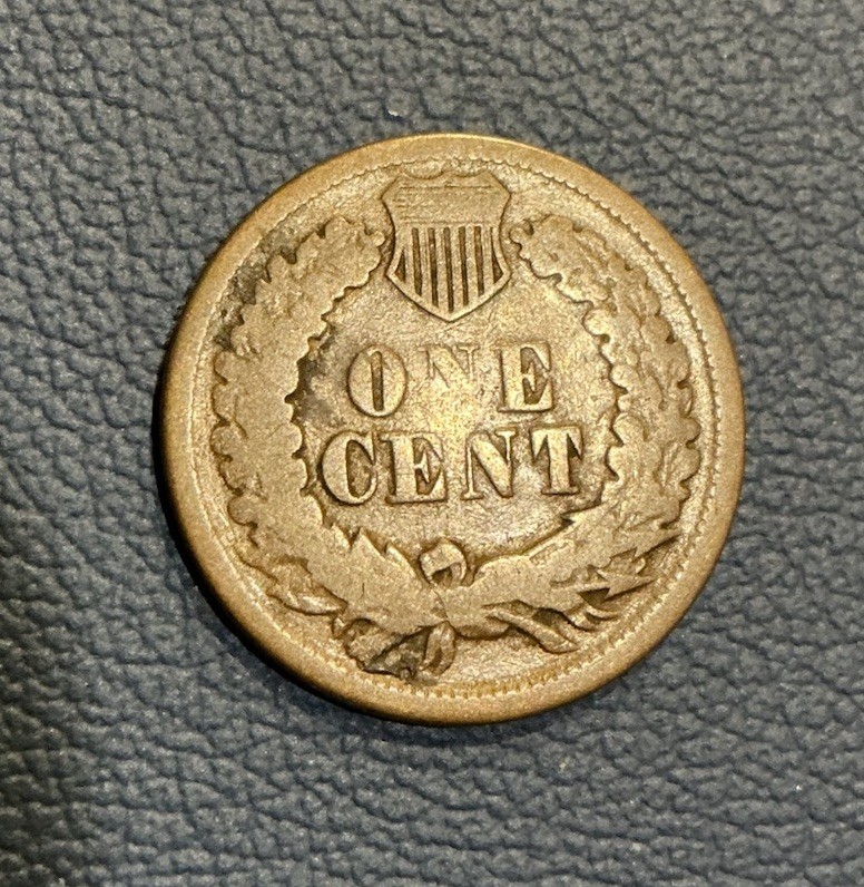 1864 Indian Head Cent - Copper U.S Penny