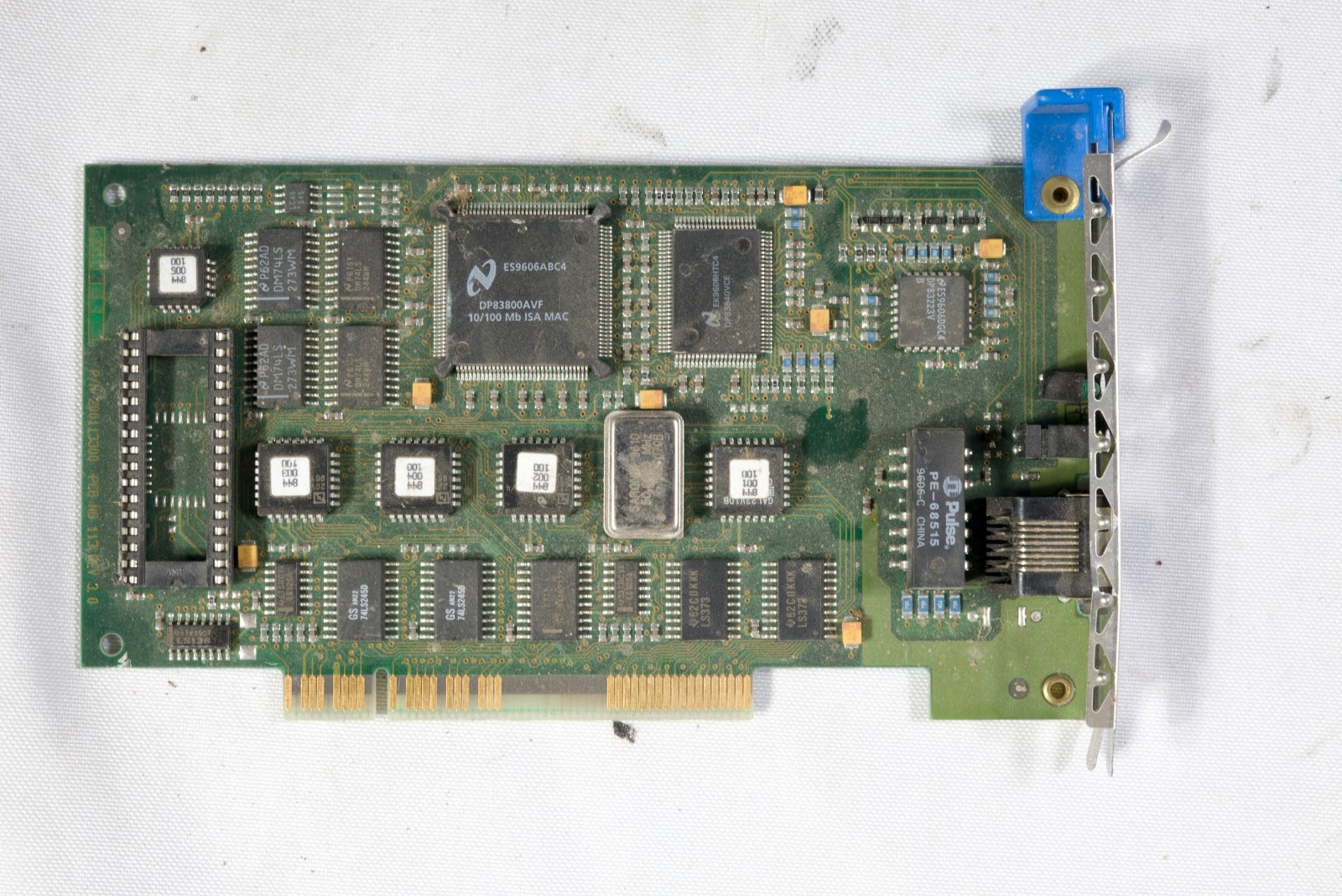 Vintage Olicom OC-2335 10/100 Fast Ethernet 16 bit microchannel card ISAD70