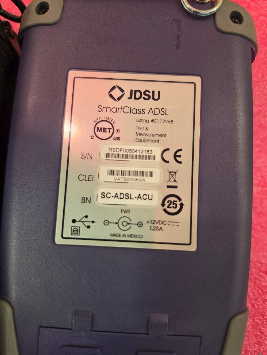 JDSU Smart Class ADSL SC-ADSL-ACU Unit #1