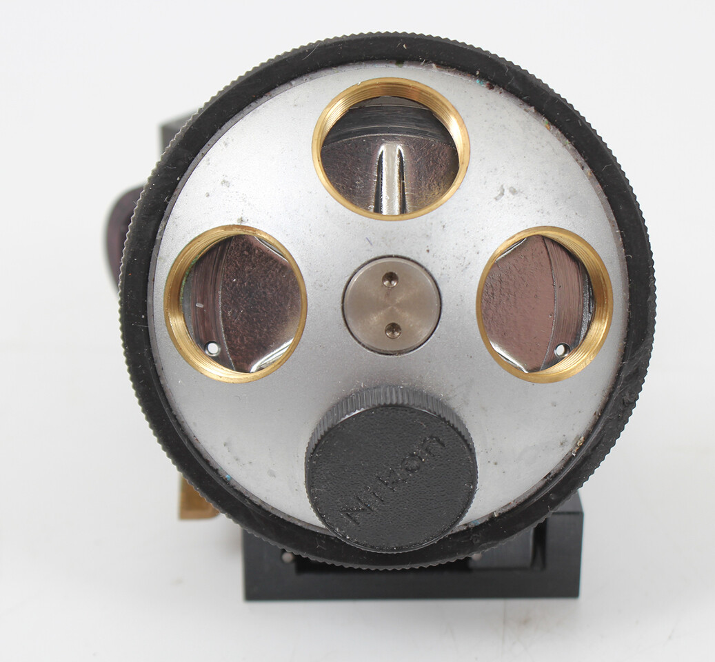 Nikon TMS Microscope 4 Place Nosepiece Revolving Turret