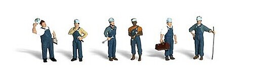Woodland Train Mechanics - N Scale Model Railroad Figure - #a2147