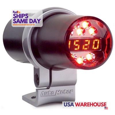 Autometer 5343, One 2-1/16In D/P/S Shift Light - 1 Stage- Black Performance Part