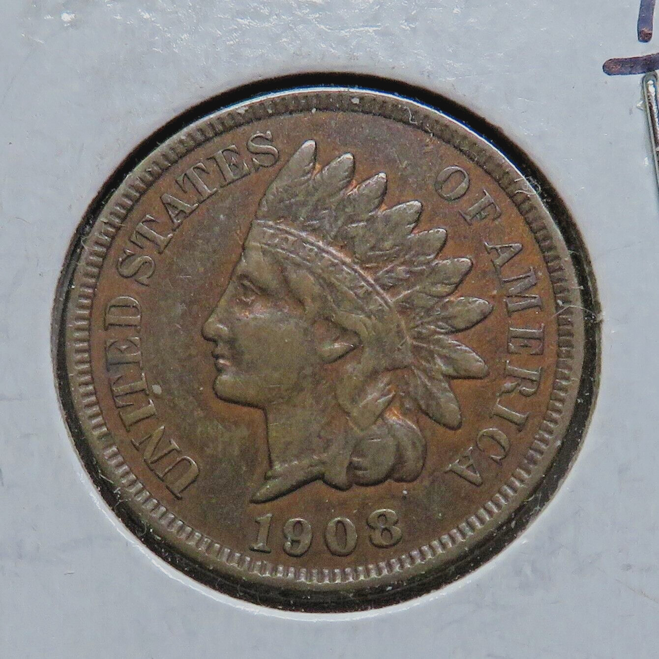 1908 Indian Head Penny-Higher Grade