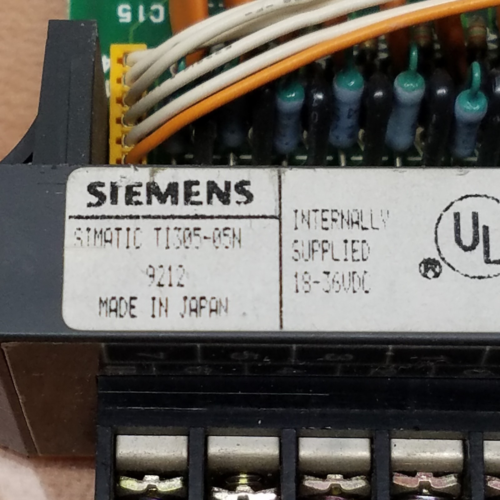 Siemens Simatic TI305-05N Input Module, 24VDC - USED