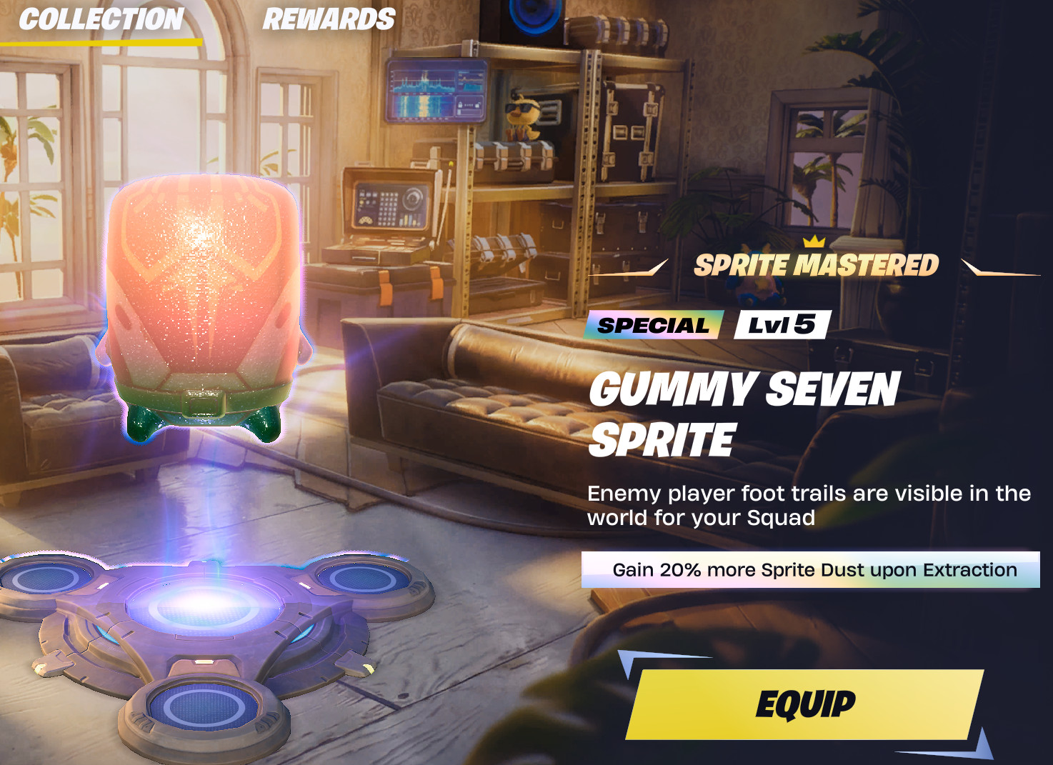 Gummy Seven Sprite I BOT LOBBY I (CHEAPEST MASTERED) Back-bling ready