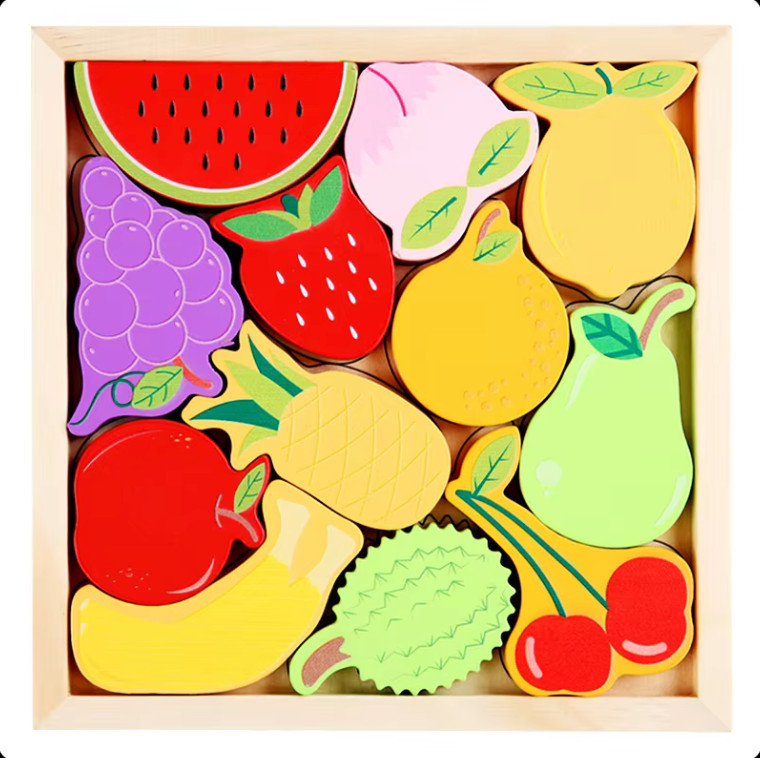 Baby toys montessori Educational Toy For Kids Learning Wooden Creative Puzzle