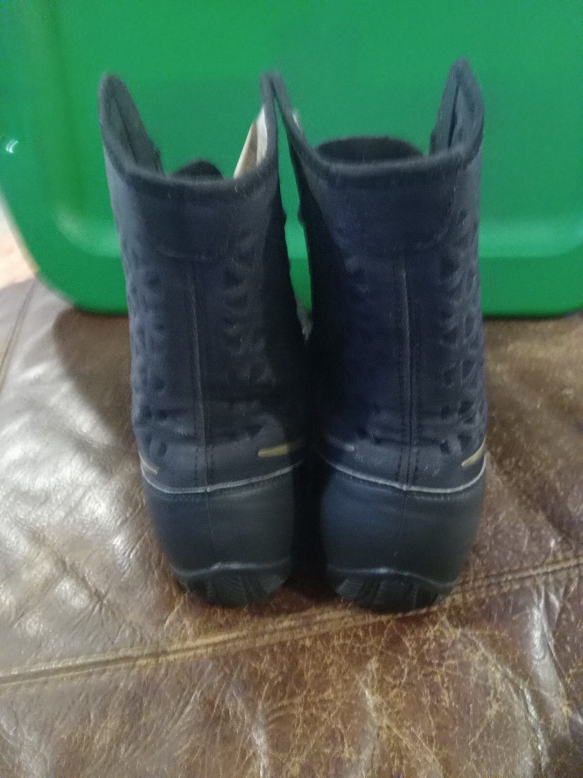 MEN'S NIKE K.O. BOXING SHOES SZ. 12.5 PRE OWNED