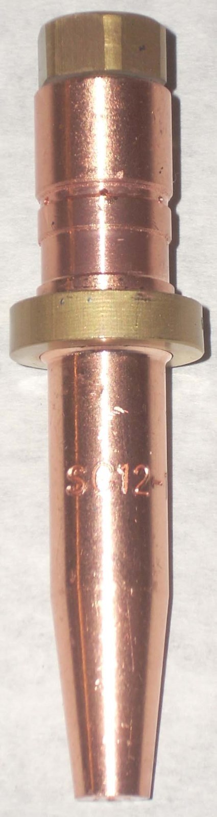 SC12-2 Acetylene Cutting Torch Tip Fits Smith SC Torch Cuts 2" Thick 2pk