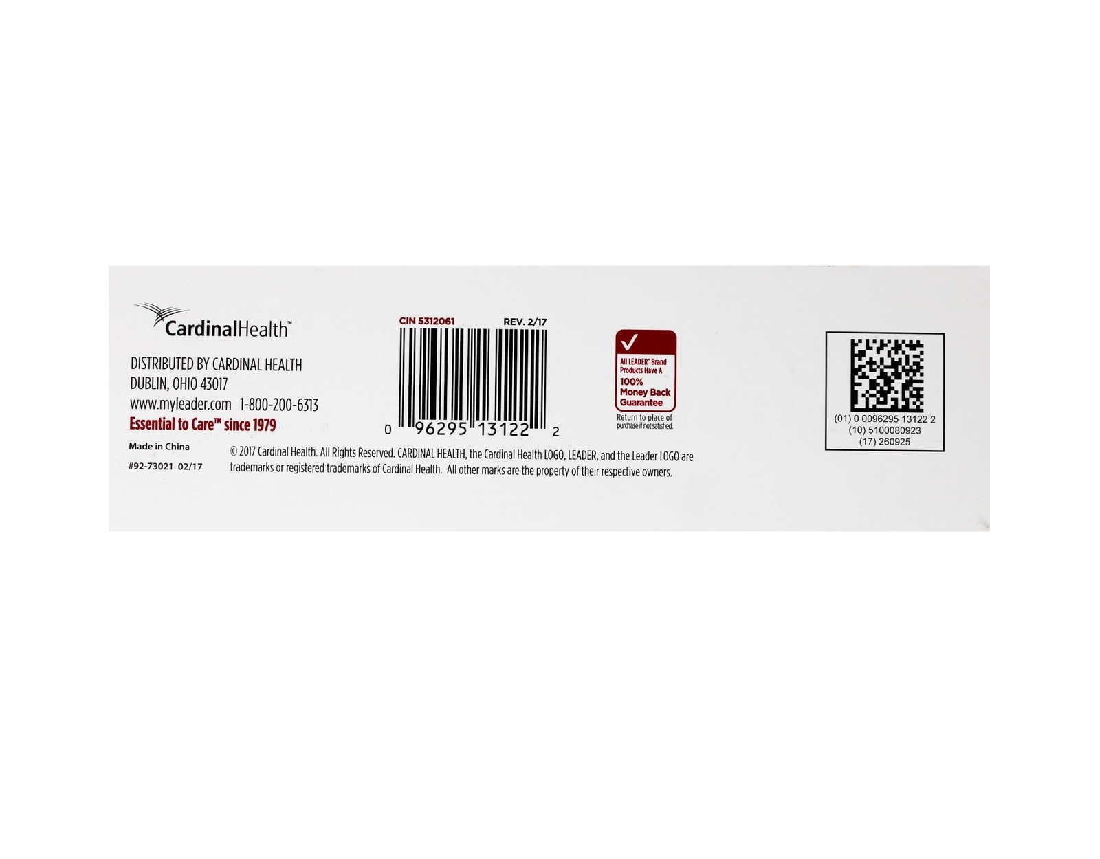 Leader Heat Wrap, Ultra-Thin, Air-Activated, Back & Large Areas, 2 ea - 3 Pack