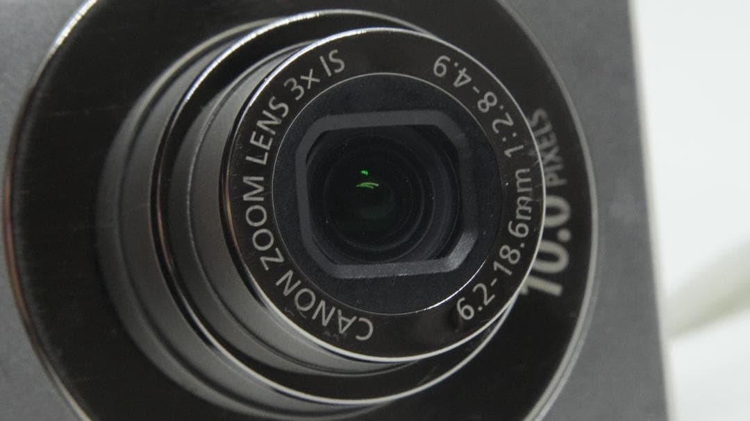 Canon IXY Digital 25 IS Silver Compact Digital Camera Tested Working Japan