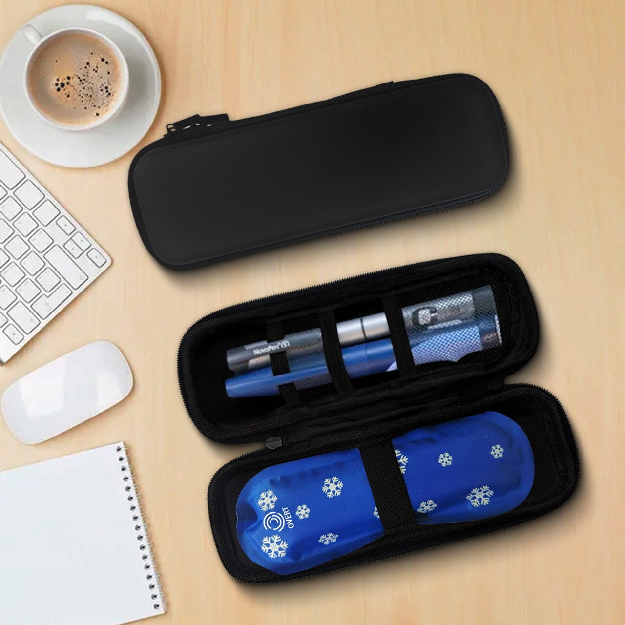 Overt hard soft Pouch for Insulin Pen