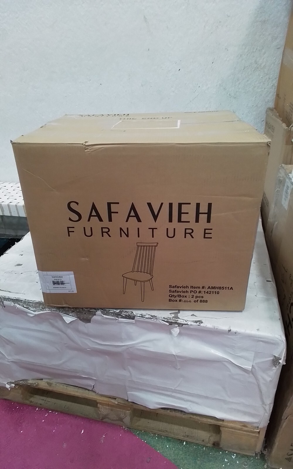 Safavieh BURRIS SIDE CHAIR, Reduced Price 2172741852 AMH8511A