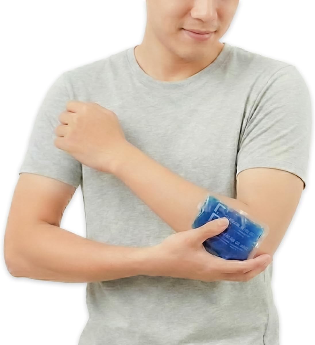 Compact 4" x 6" Reusable Gel Pack for Targeted Hot & Cold Therapy Relief