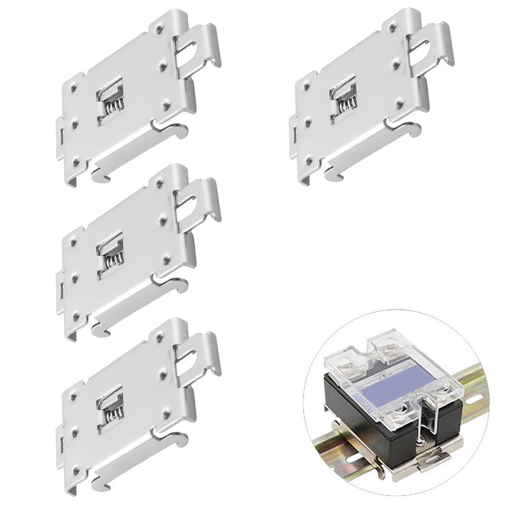 For 35 mm for din Rail Fixed Clamp Mounting Bracket for Semiconductor Relays