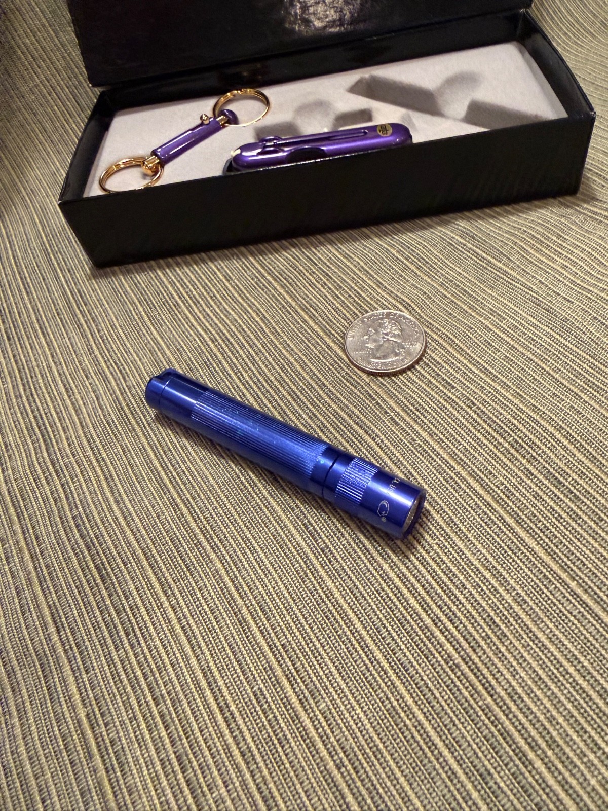 Gerber Key/Mag Set 08235 Purple Keychain Multitool Flashlight NIB NOS