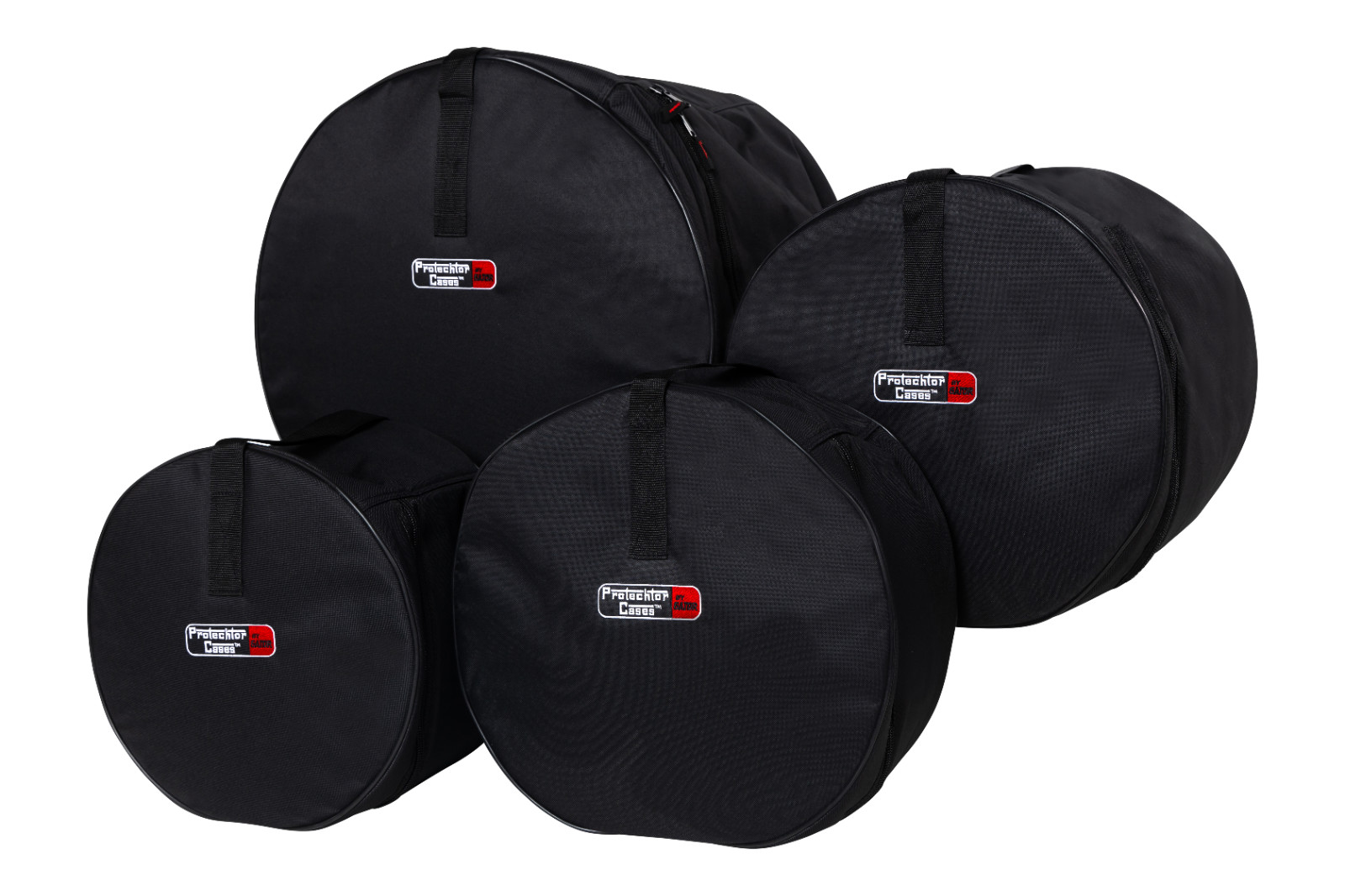 Gator Cases Bop Drum Set Bags: 18"x14", 12"x8", 14"x14", and 14"x5.5"