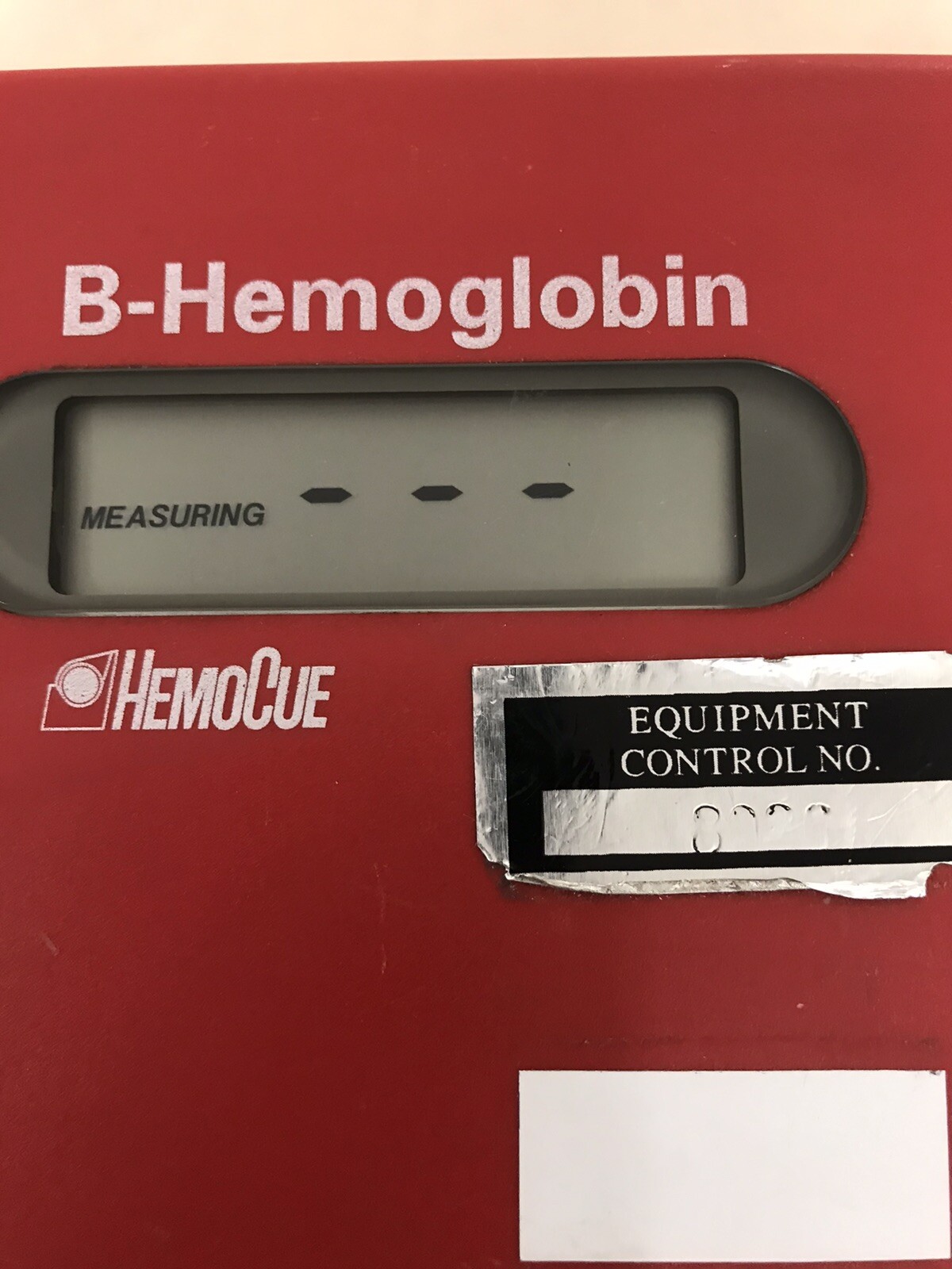 HemoCue B-Hemoglobin Photometer System Blood Glucose Analyzer Lab