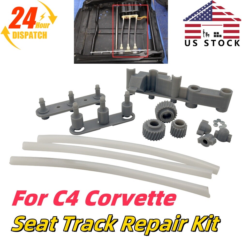 For C4 Corvette Seat Track Repair Kit