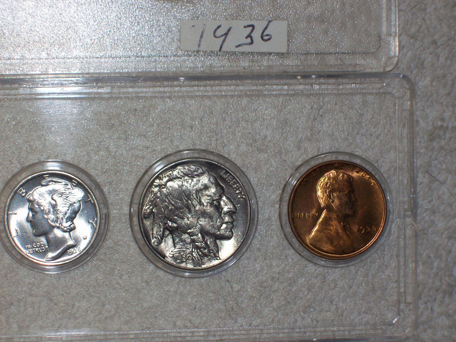 1936 MINT SET UNCIRCULATED PHILADELPHIA MINT