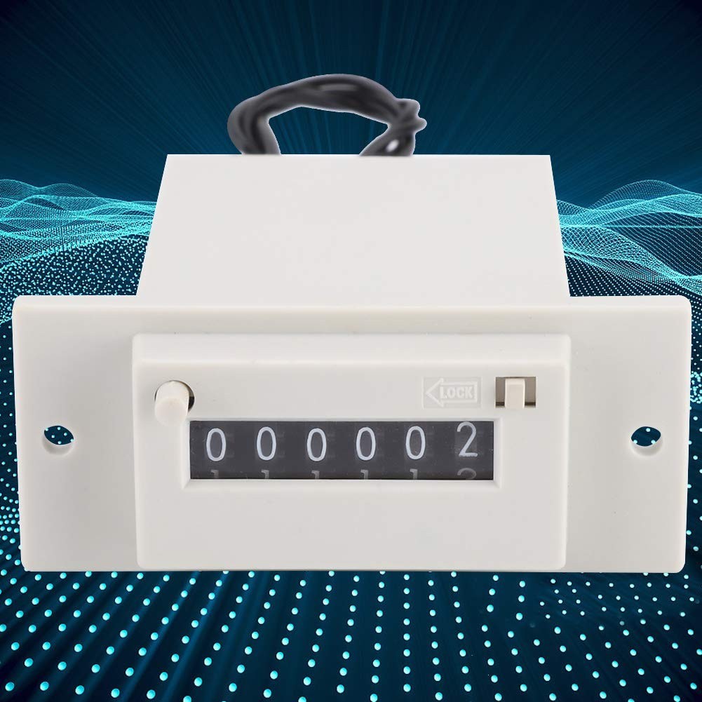 Counter Electromagnetic Totalizer CSK6-YKW Counter DC 12V Electronic for MINI