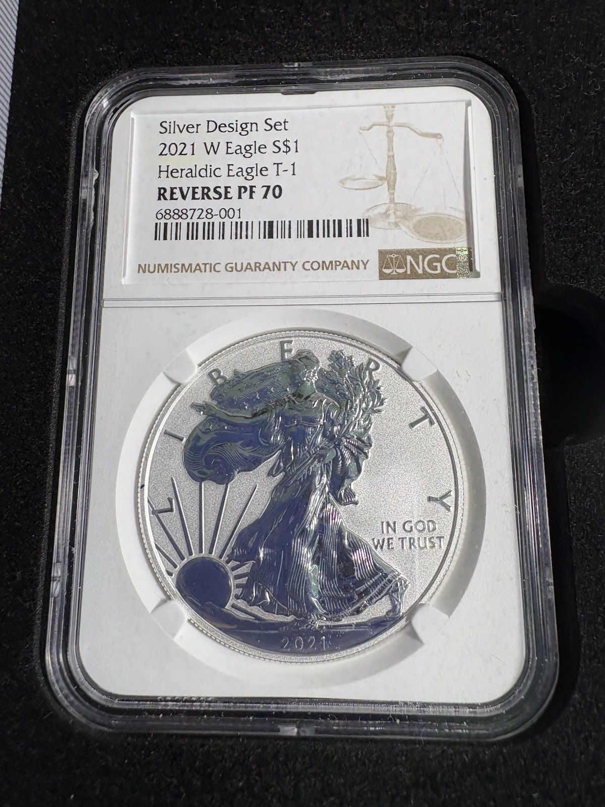 American Eagle 2021 One Ounce Silver Reverse Proof Two-Coin Designer Set Edition