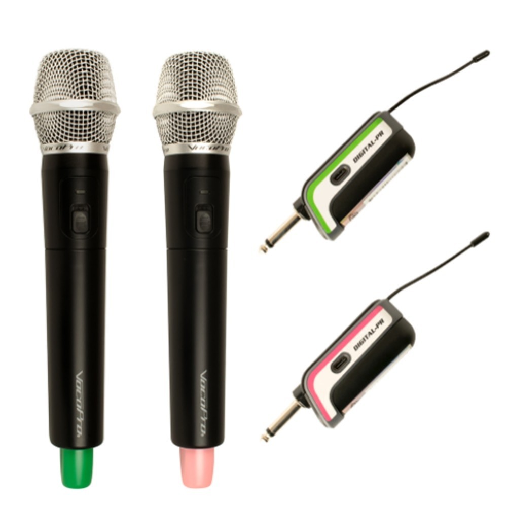 VOCOPRO DPR-DUAL-2 Digital Plug and Play Wireless Handheld Microphone System