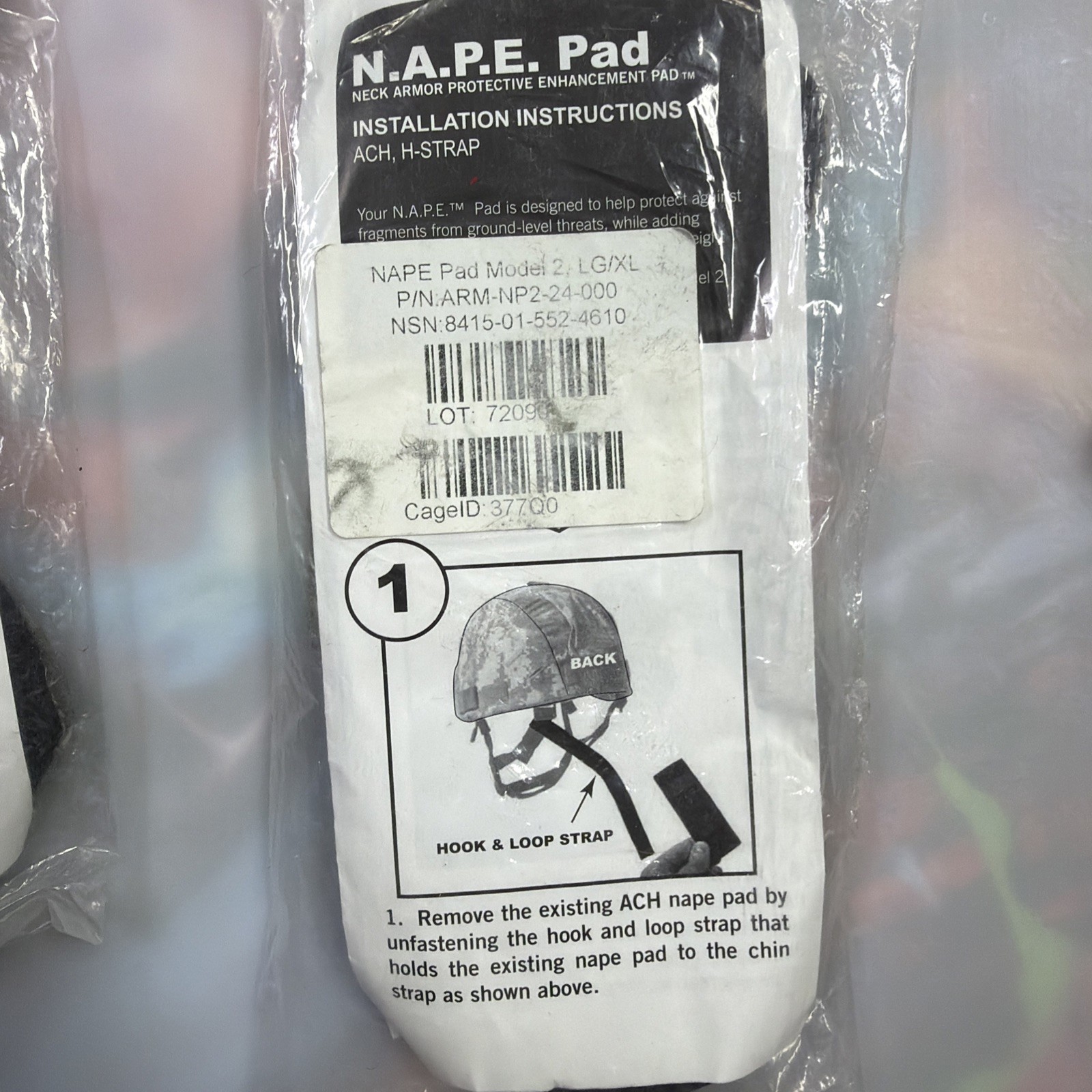 New N.A.P.E NAPE PAD L-XL Large-ExtraLarge ARM-NP7-24-000 Universal Mount
