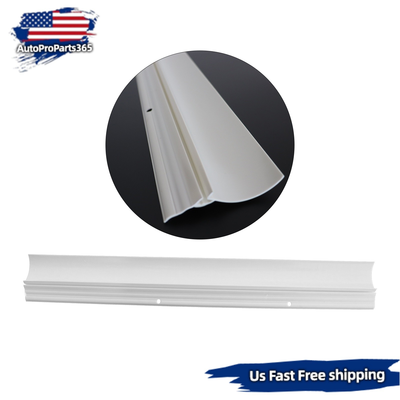 For GE Dishwasher Door Seal WD08X10059 Compatible with Short Bottom Door Models