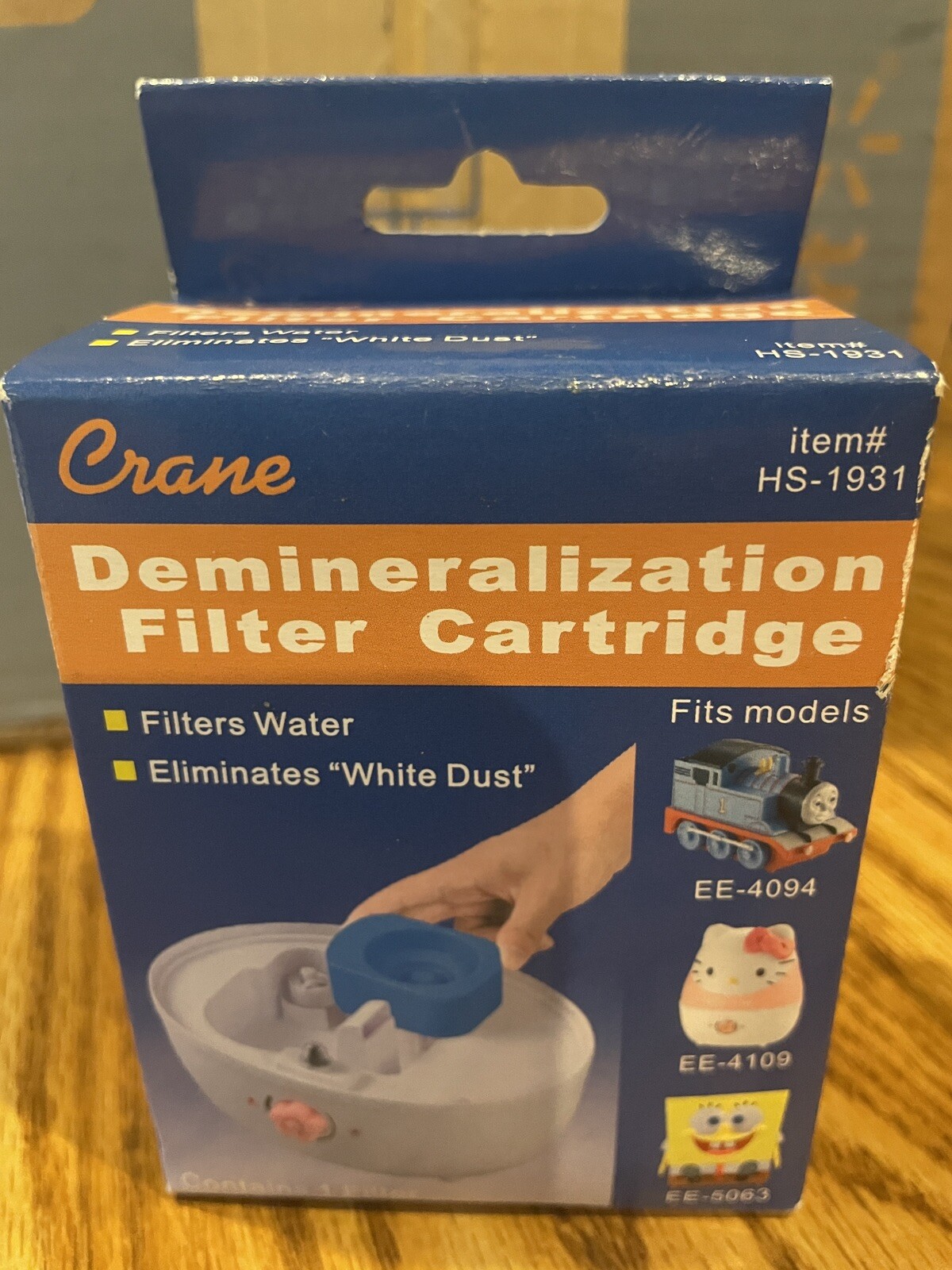 NEW Crane Replacement Filter HS-1931 for Licensed Crane Cool Mist Humidifiers