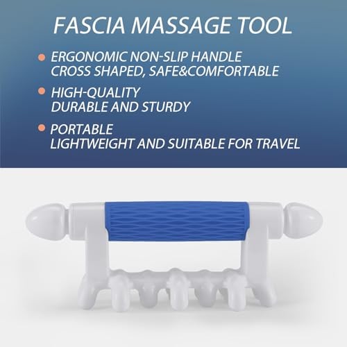 Small Blue Fascia Massage Tool - Trigger Points - Muscle Trigger Points