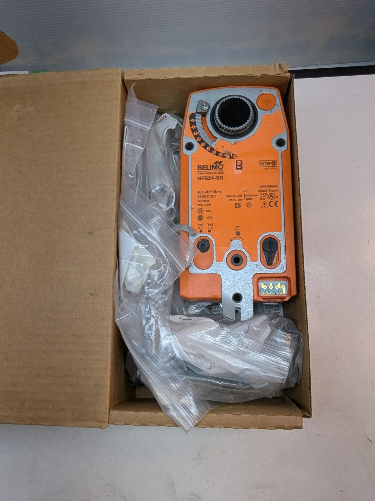 BELIMO AFX24-S Damper Actuator NFB24-SR 24VAC/DC 6VA 3.5W Set