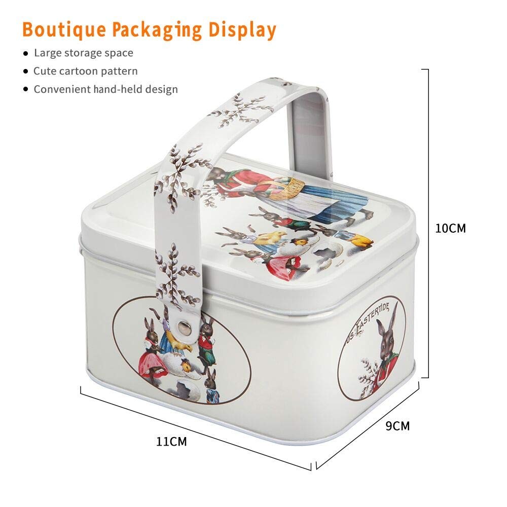 Sewing Clips with Tin Box, 100 Pcs Assorted 2.5x0.8x1.3 Centimeters,
